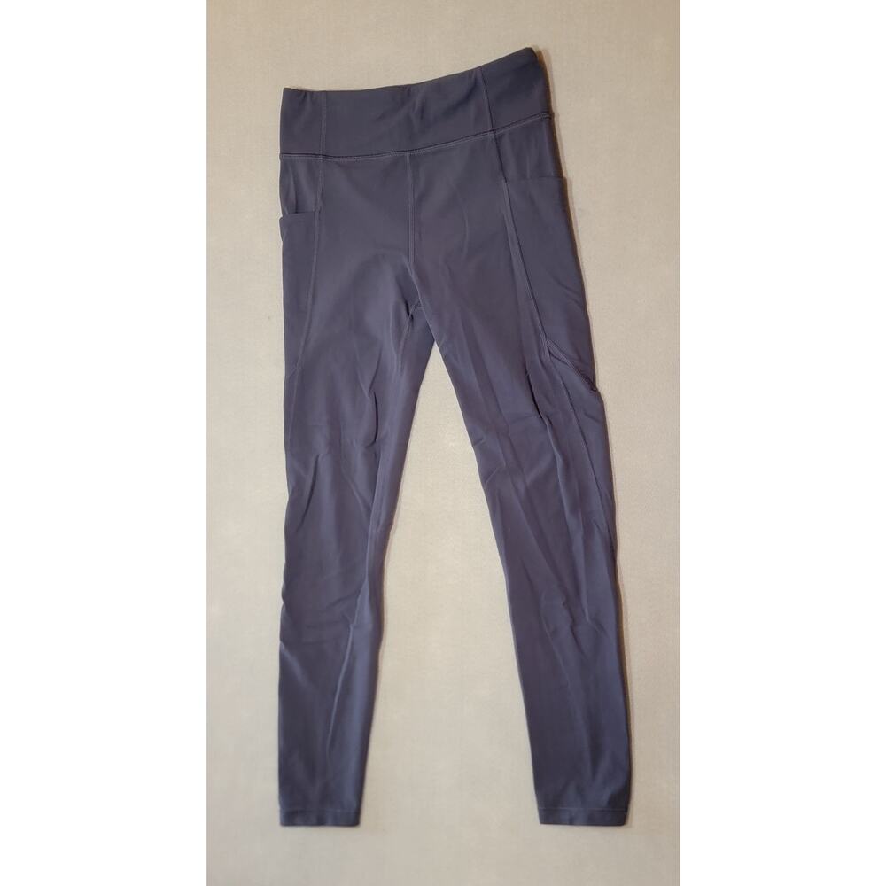 Athleta Girl High Rise Stash Your Treasures Leggings XL 14 Periwinkle